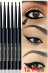 12 Parçalı Suya Dayanıqlı Gel Eyeliner Dəsti